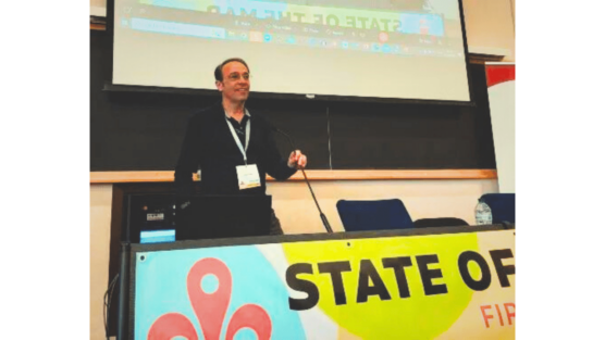 AddressForAll, present at the worldwide OpenStreetMap event STOTM 2022 in Firenze — Italy